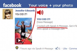 Speak-A-Message goes Facebook