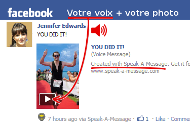 Speak-A-Message goes Facebook